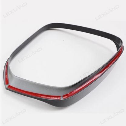 Tundra Rearview Mirror Rain Eyebrow Trim Side Mirror Rain Guard Eyebrow Cover Trim 2PCS for Toyota