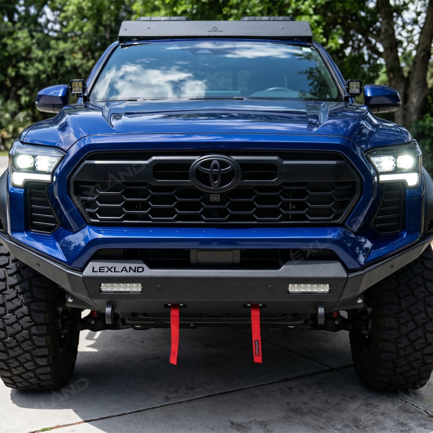 Tacoma Front DRL Turn Signal Parking Light 7443 LED Bulb Replacement Kit