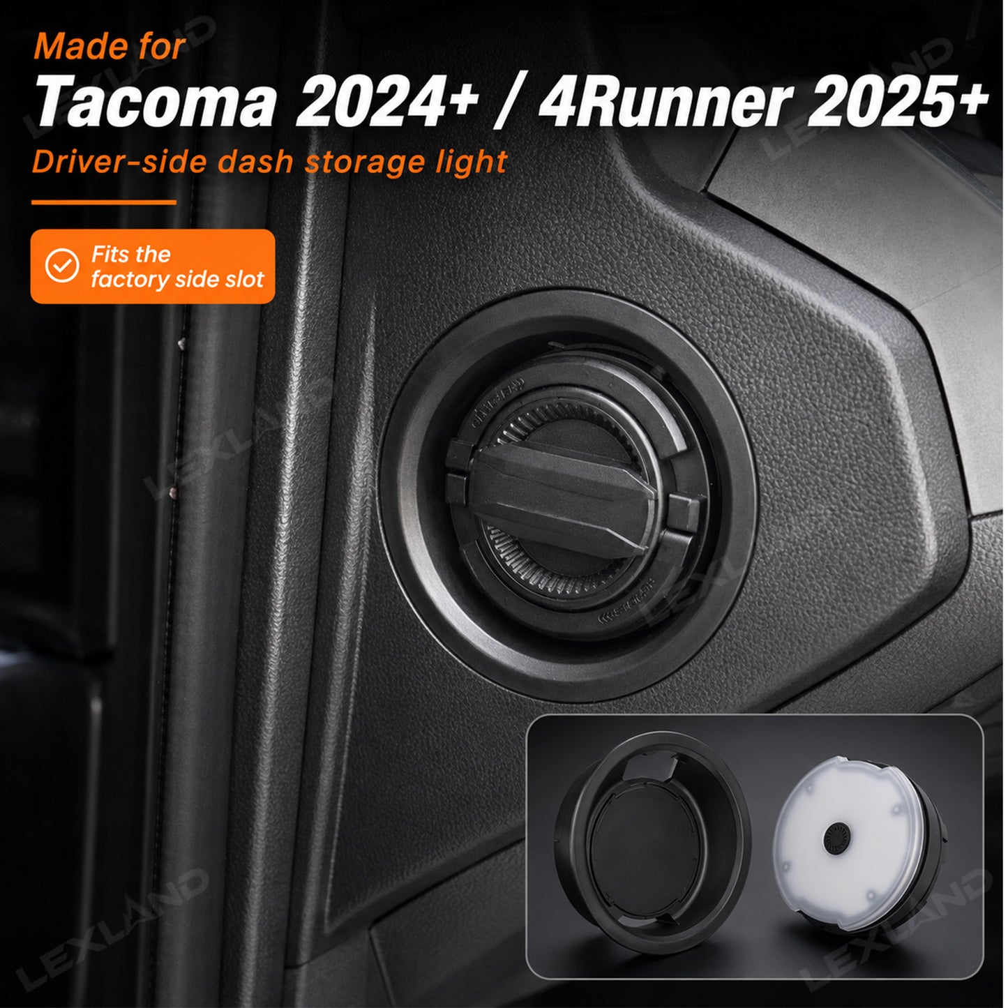 Tacoma/4Runner Driver Side Dash LED Lantern Flashlight Portable LED Light for Toyota