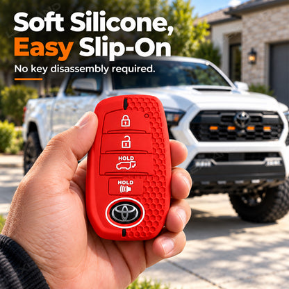 Tacoma/4Runner/Tundra Key Fob Cover Protective Silicone Key Fob Case 2.0 for Toyota