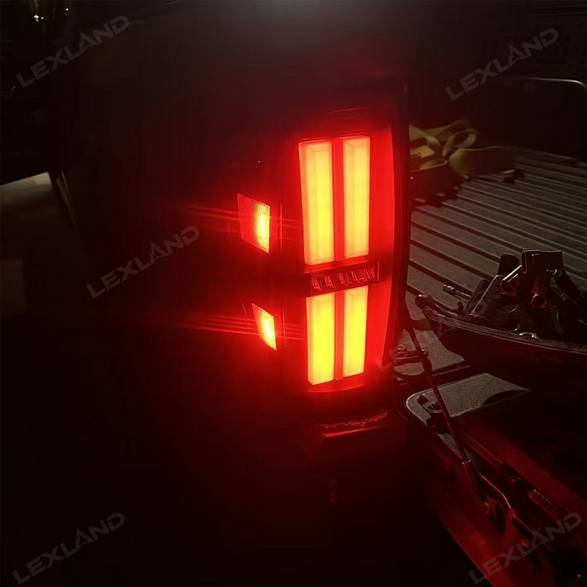Tacoma 3rd Gen Tail Lights LED Form Lighting Rear Lamps Assembly for Toyota
