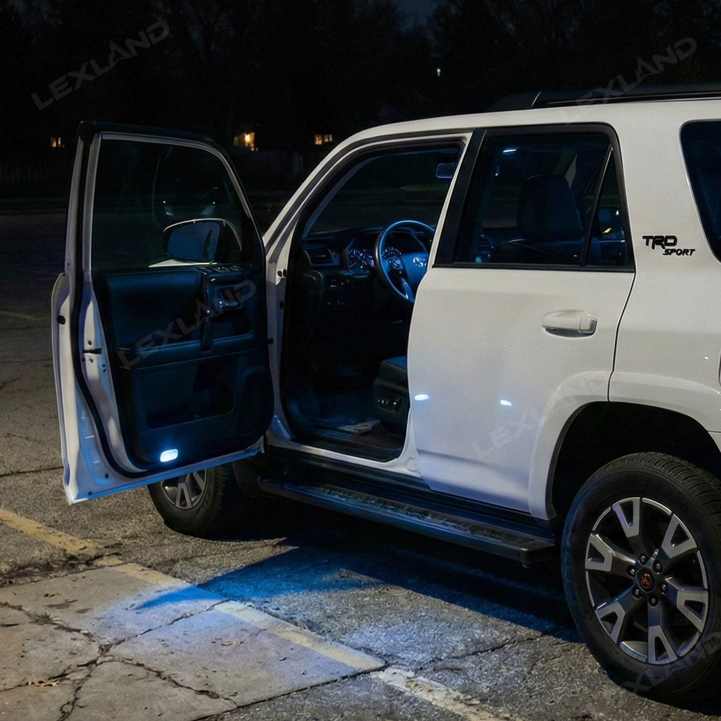 Tacoma/4Runner LED Puddle Lights Multi-color Front Door Projector Lights For Toyota