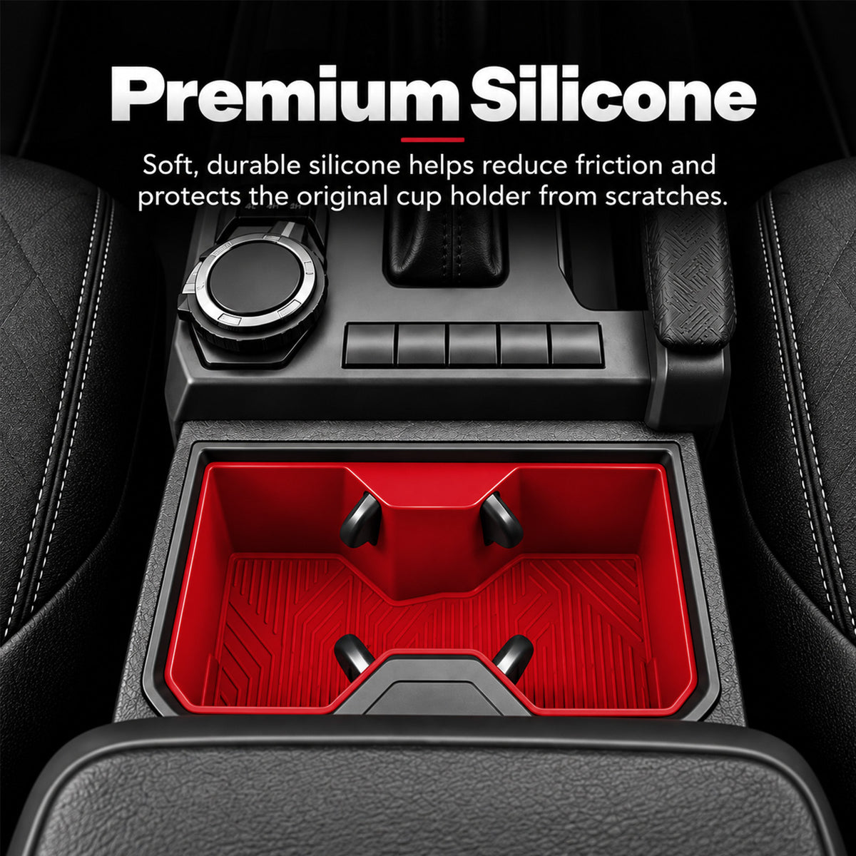 Tacoma/4Runner Interior Silicone Liner Insert Interior Cover & Organizer Set for Toyota