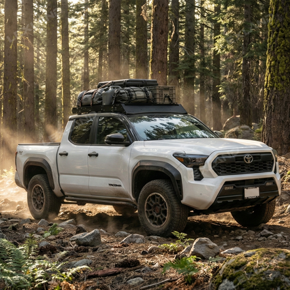 Tacoma Roof Rack Split Crossbar Carbon Steel Roof Cargo Platform Cross Bar