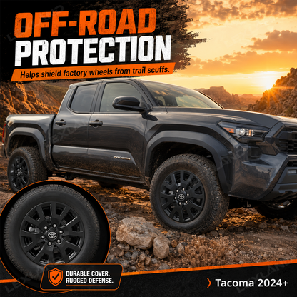 Tacoma SR5 17'' Wheel Covers OEM-Style Hubcaps 4PCS Snap-On Installation for Toyota