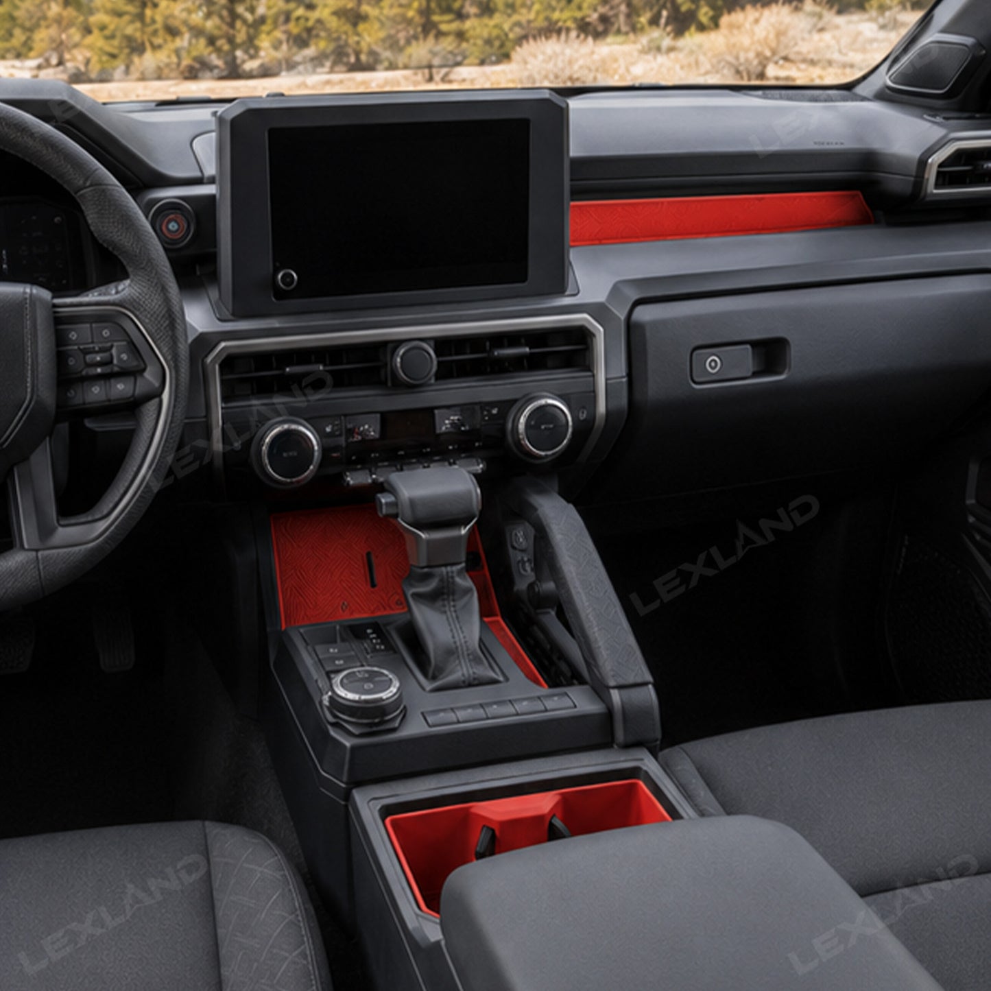 Tacoma/4Runner Interior Silicone Liner Insert Interior Cover & Organizer Set for Toyota