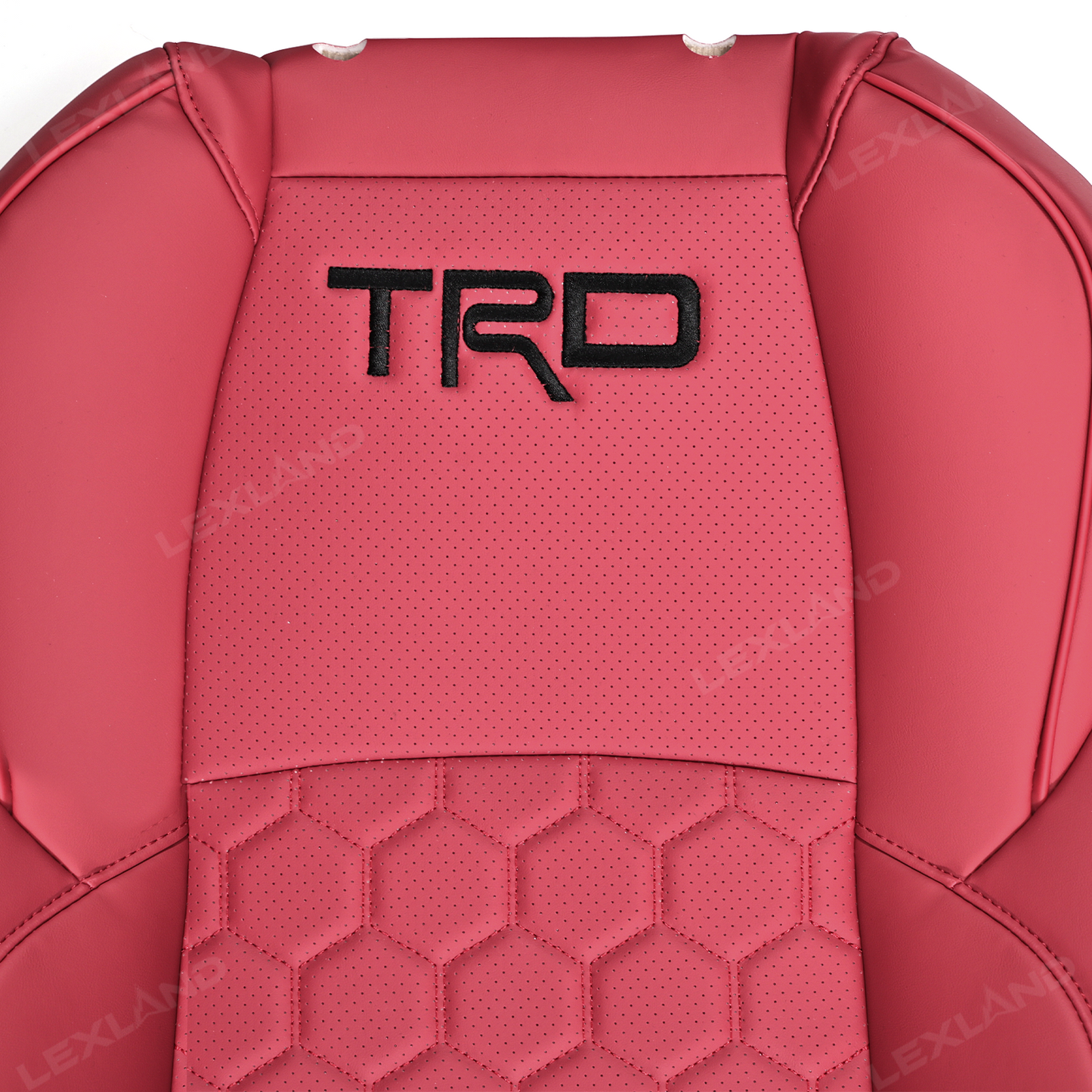 Tacoma Seat Covers Honeycomb-Pattern Seat Protectors with TRD Letter Style for Toyota