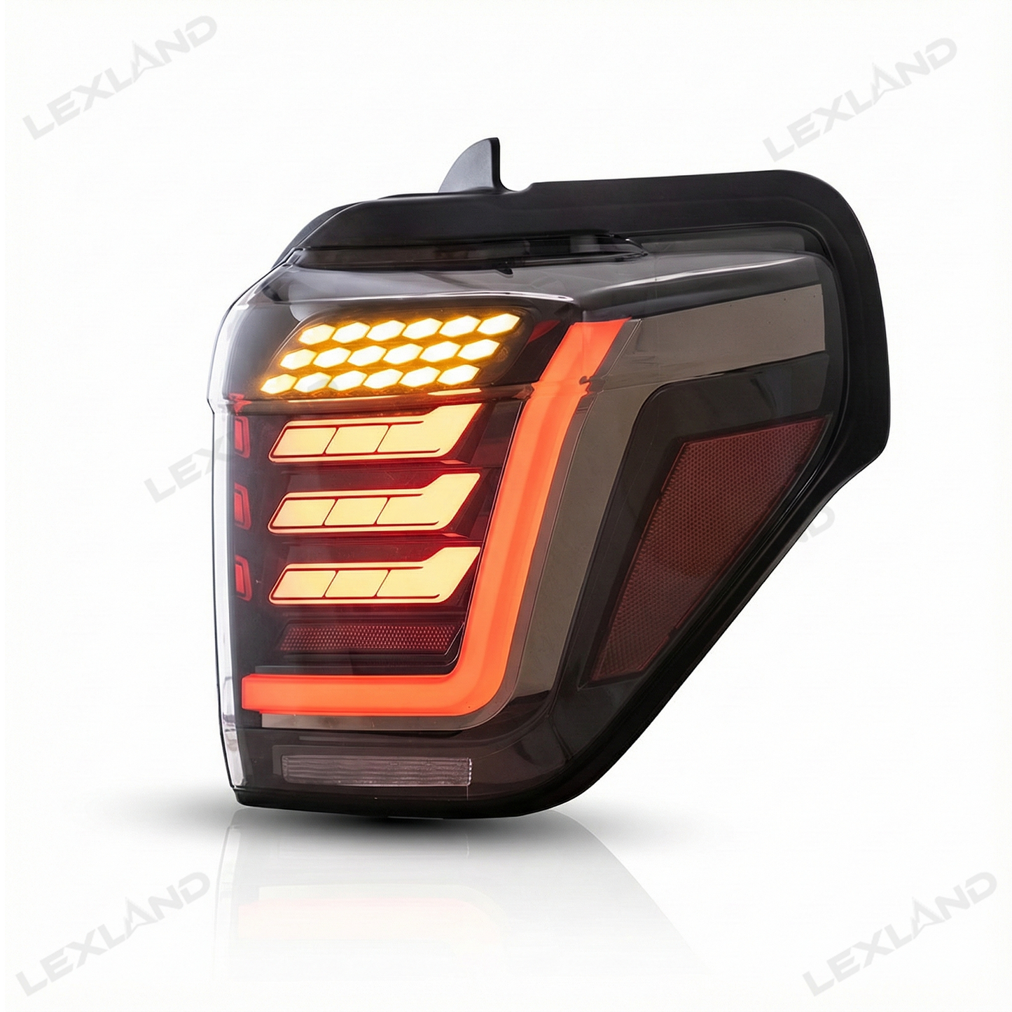 4Runner LED Tail Lights Smoked Dynamic Taillights Rear Lights for Toyota