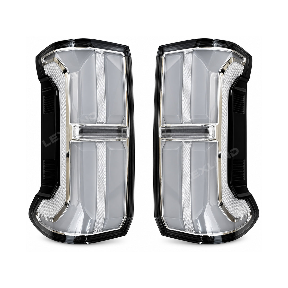 Tacoma LED Tail Lights Clear Lens Rear Lamp Upgrade 2PCS for Toyota