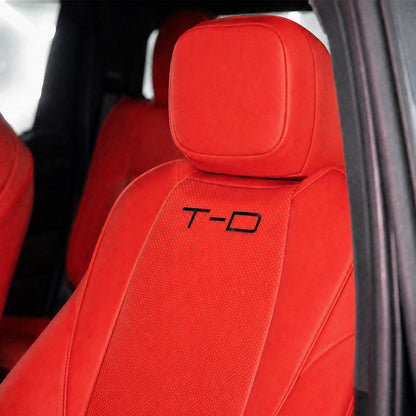 Tacoma /4Runner Seat Covers Embossed Seat Protector with TRD Style for Toyota