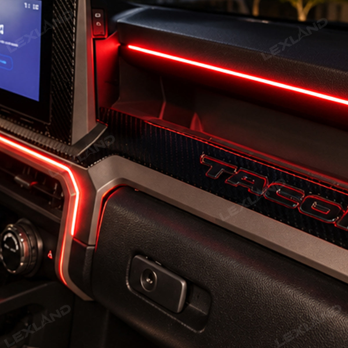 Tacoma/4Runner RGB Ambient Lighting Kit Color Changing Interior LED Light for Toyota
