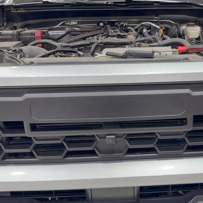 Tacoma Front Bumper Grille With LED & Light Bar Racing Grills With TRD PRO Style Upgrade for Toyota