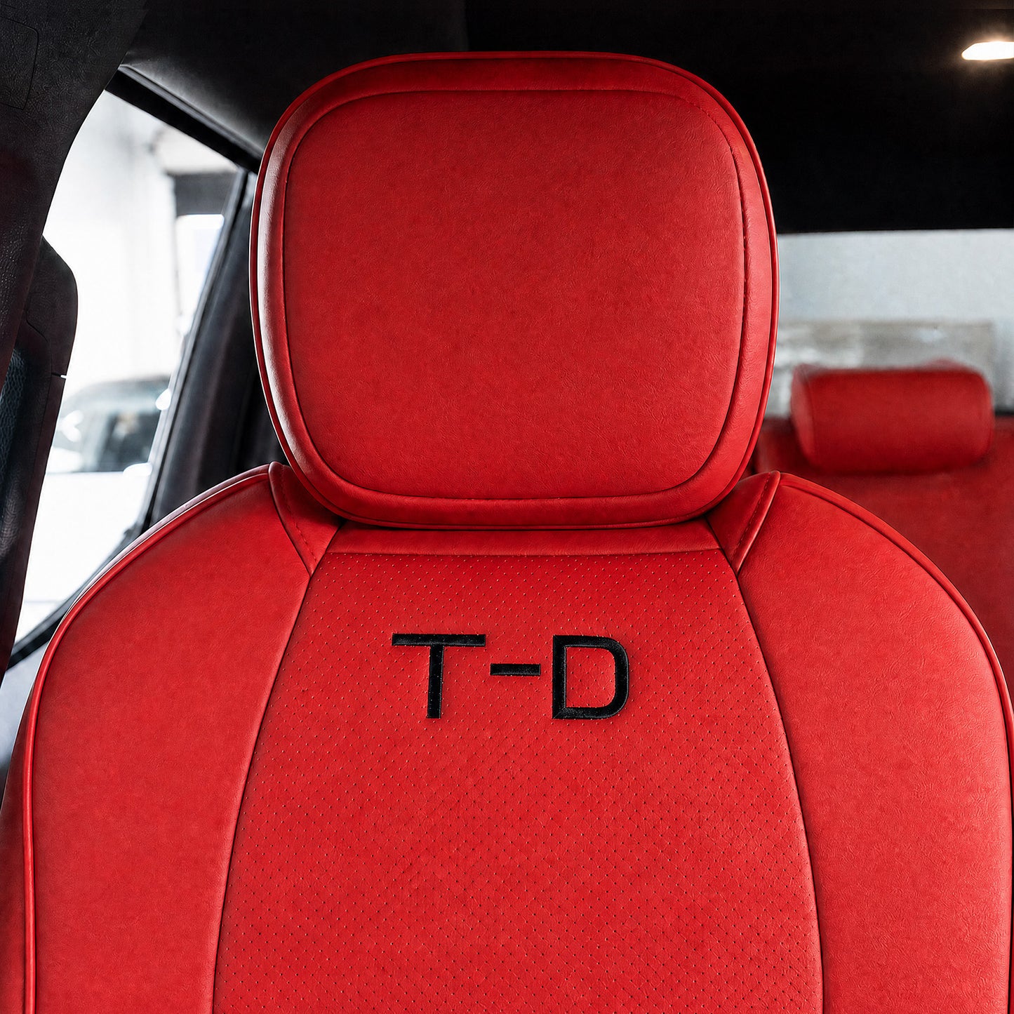Tacoma /4Runner Seat Covers Embossed Seat Protector with TRD Style for Toyota