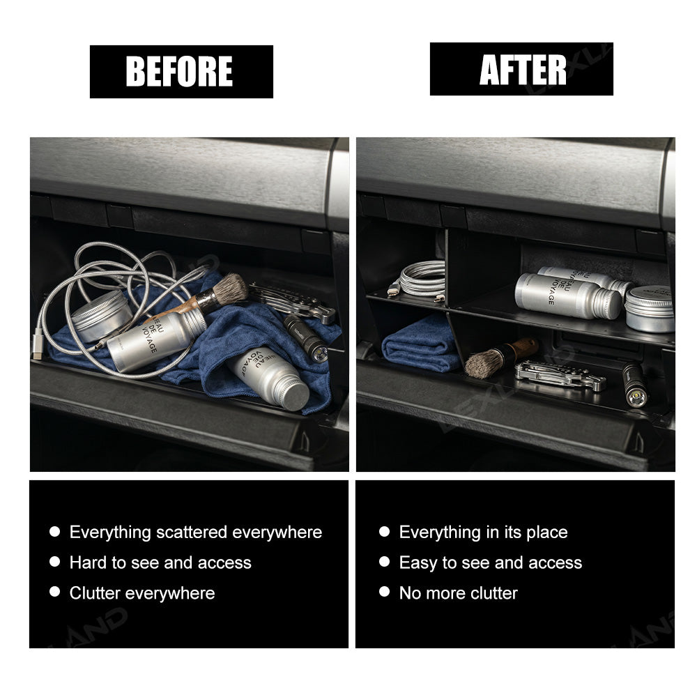 4Runner Glove Box Divider Organizer Insert Interior Accessories for Toyota