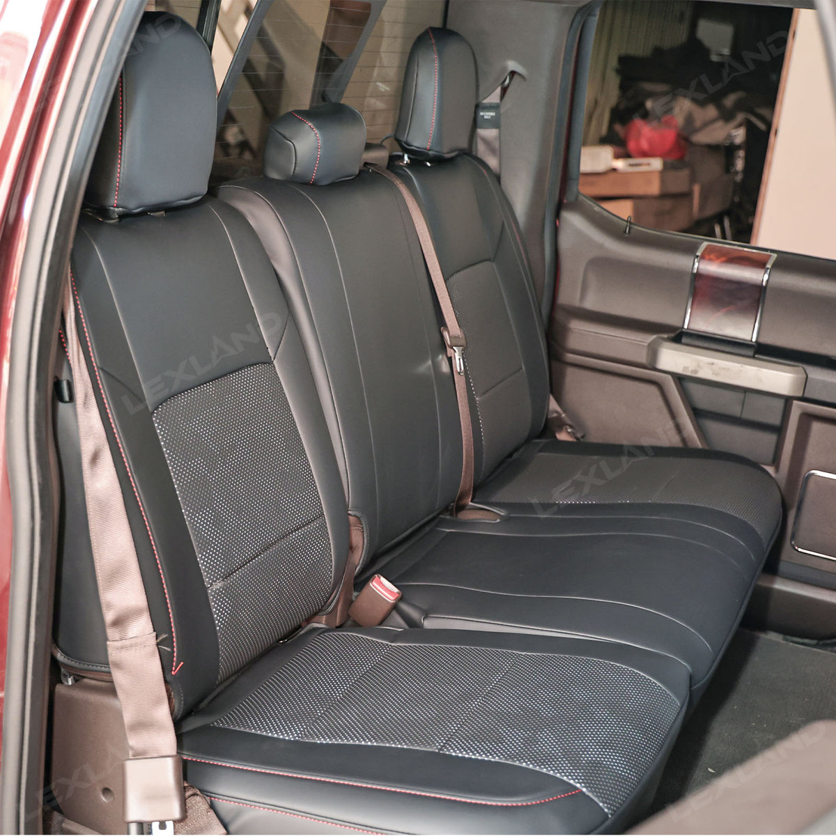 Camo Seat Covers for Ford F-150 Crew Cab XL/ XLT, Custom Interior Upgrade Seat Protection
