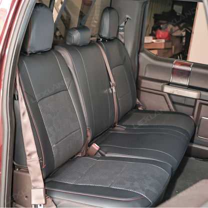 Camo Seat Covers for Ford F-150 Crew Cab XL/ XLT, Custom Interior Upgrade Seat Protection