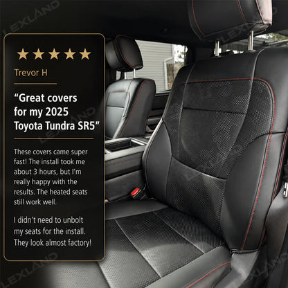 Tundra Seat Covers Camo Seat Protector with TRD PRO Style for Toyota