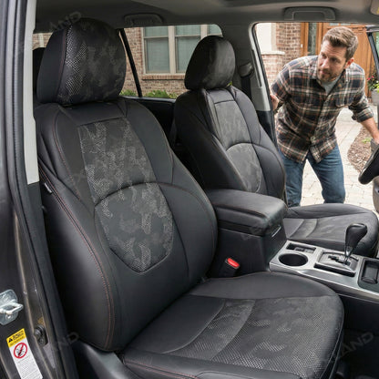 4Runner 5th Gen Seat Covers NAPPA Leather Camo Seat Protector for Toyota