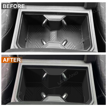Tacoma Center Console Cup Holder Silicone Water Cup Insert for Toyota