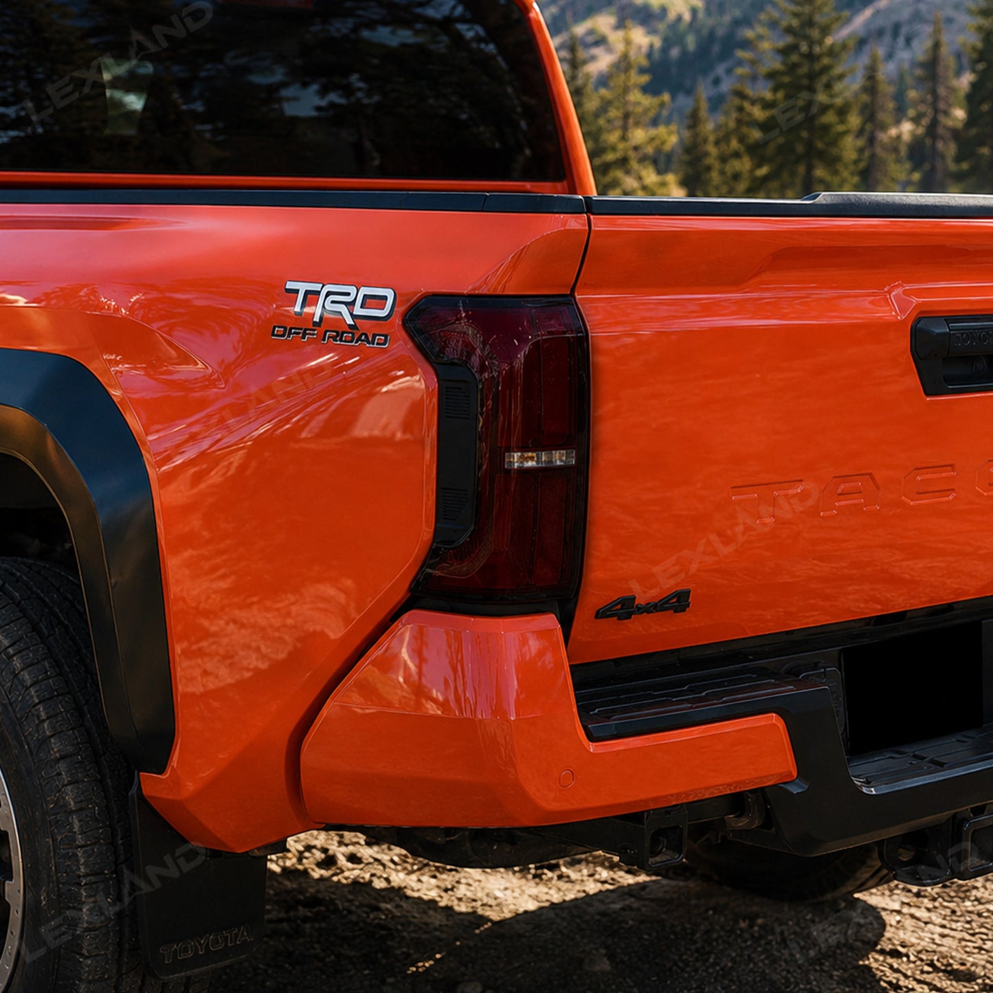 Tacoma LED Tail Lights Assembly Smoked Rear Lamps Taillights for Toyota