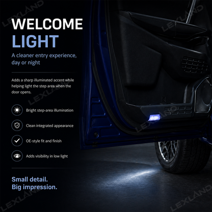 Tacoma/4Runner LED Puddle Lights Multi-color Front Door Projector Lights For Toyota