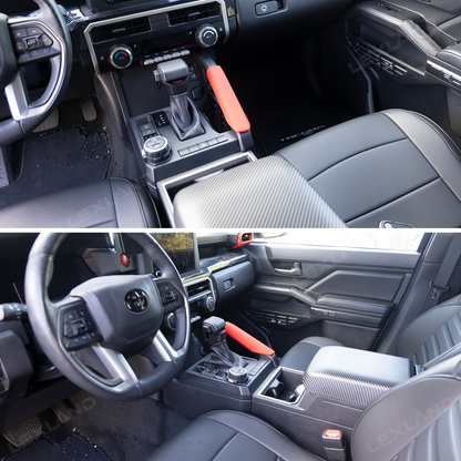Tacoma Center Console Grab Handle Cover Silicone Interior Cover Trim for Toyota