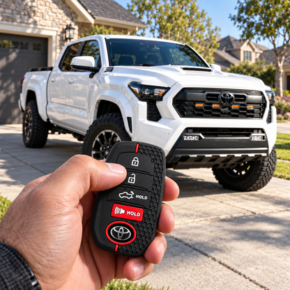 Tacoma/4Runner/Tundra Key Fob Cover Protective Silicone Key Fob Case 2.0 for Toyota