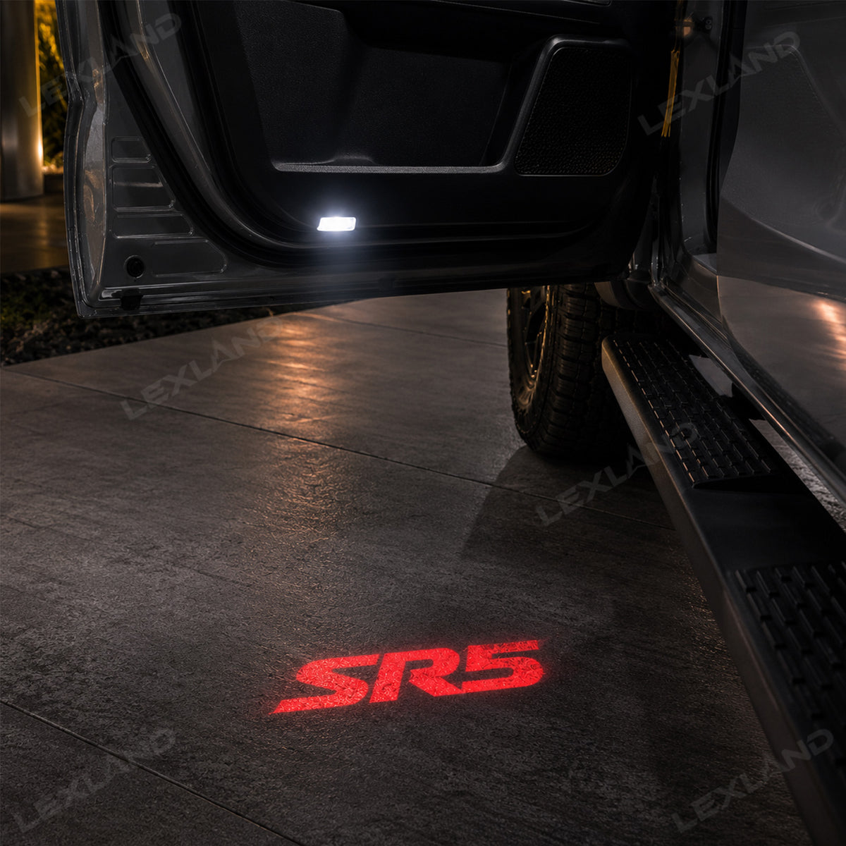 Tacoma/4Runner LED Puddle Lights Front Door Welcome Lights TRD Style Door Projector Lights 2PCS