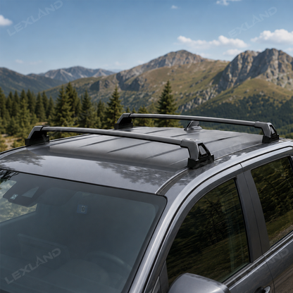 Tacoma Roof Rack Cross Bars Rooftop Cargo Carrier Bars Crossbar Kit 2.0 for Toyota
