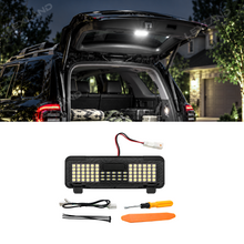 4Runner Trunk Camping Light Dual-Color LED Cargo Lamps Hatch Trunk Ceiling Lighting