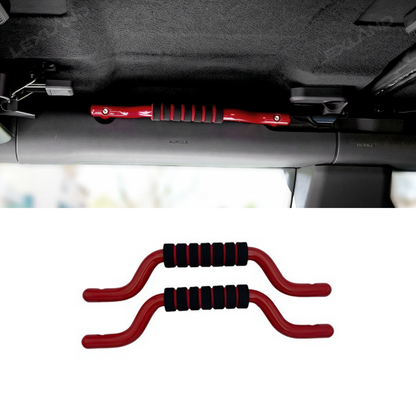 Bronco Aluminum Grab Handles Front / Rear Roll Bar Handgrip Handles 2PCS for Ford