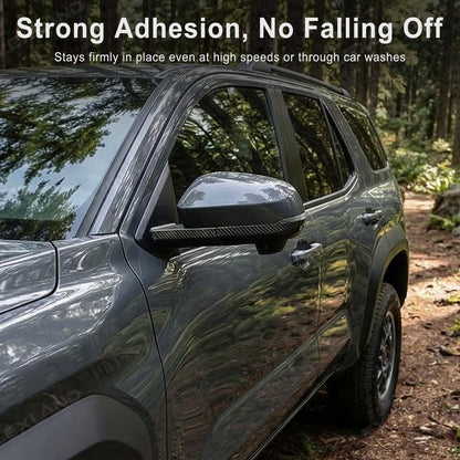 Tacoma/4Runner Rearview Side Mirror Stripe Cover Trim ABS Exterior Decorative Strips 4PCS for Toyota