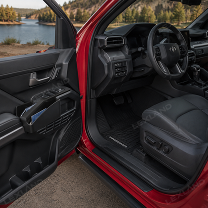 Tacoma/4Runner Front Door Side Organizer Silicone Interior Slot Pockets Tray Storage Box for Toyota