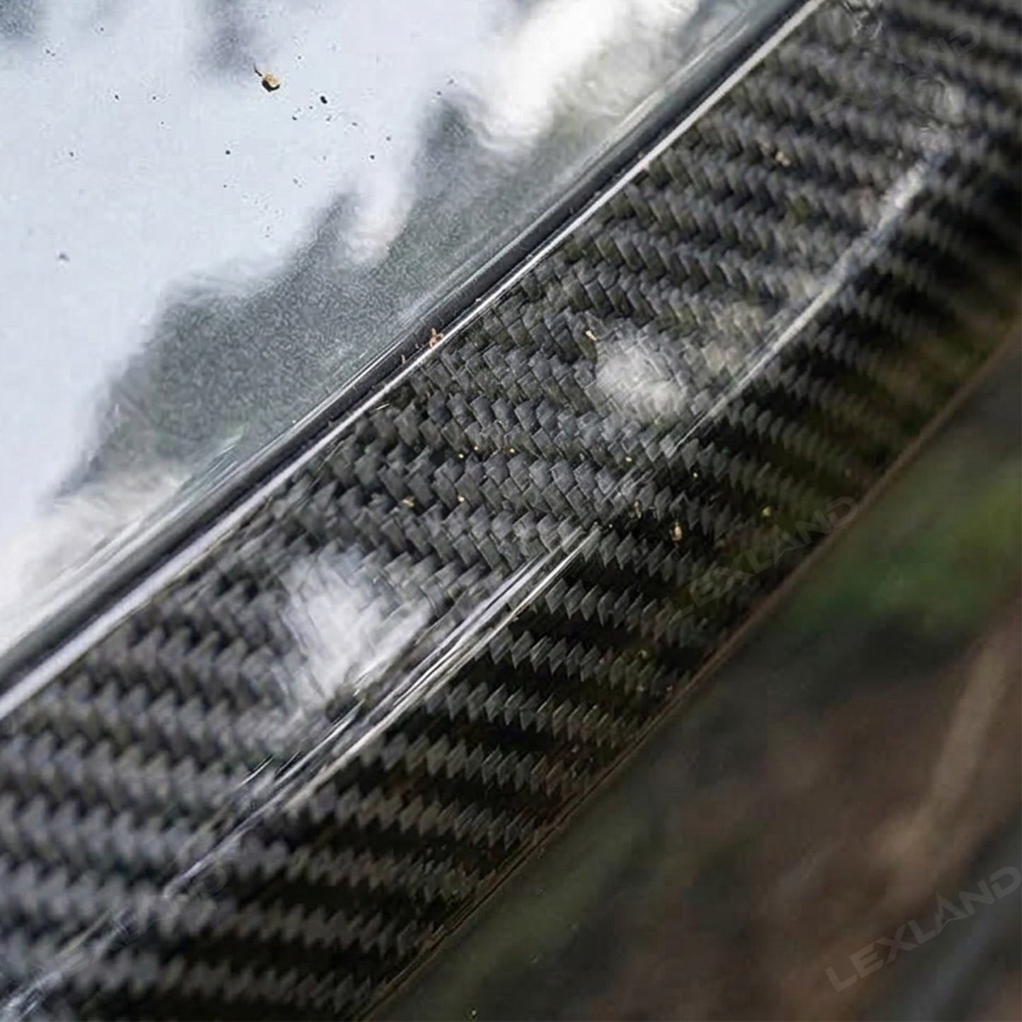 Tacoma/4Runner Rearview Side Mirror Stripe Cover Trim ABS Exterior Decorative Strips 4PCS for Toyota