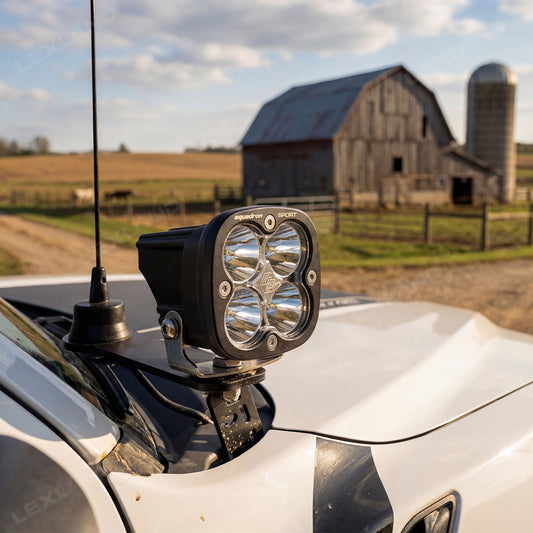 Tacoma/4Runner Ham Antenna Ditch Bracket Extension A-Pillar Antenna Mount Extension Bracket