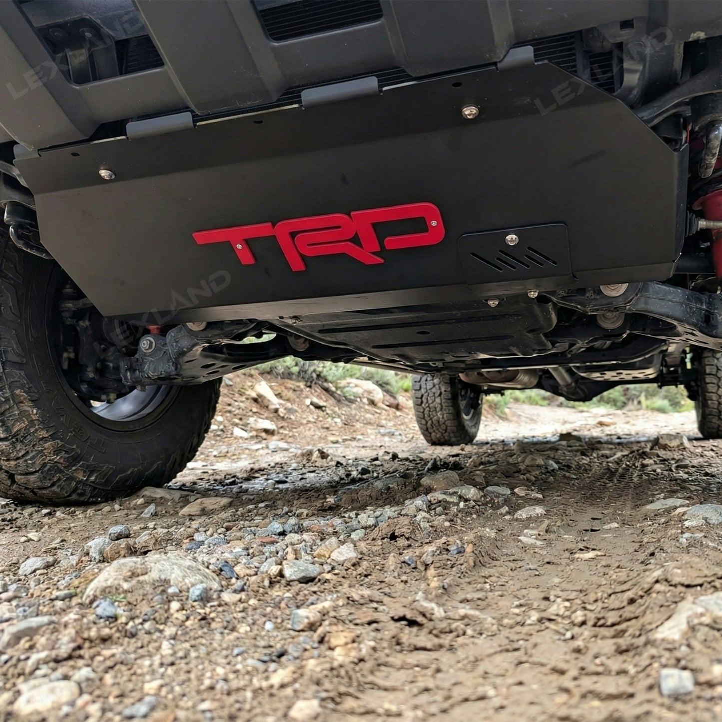 Tacoma Skid Plate with TRD Letter Style Underbody Protection Plate for Toyota