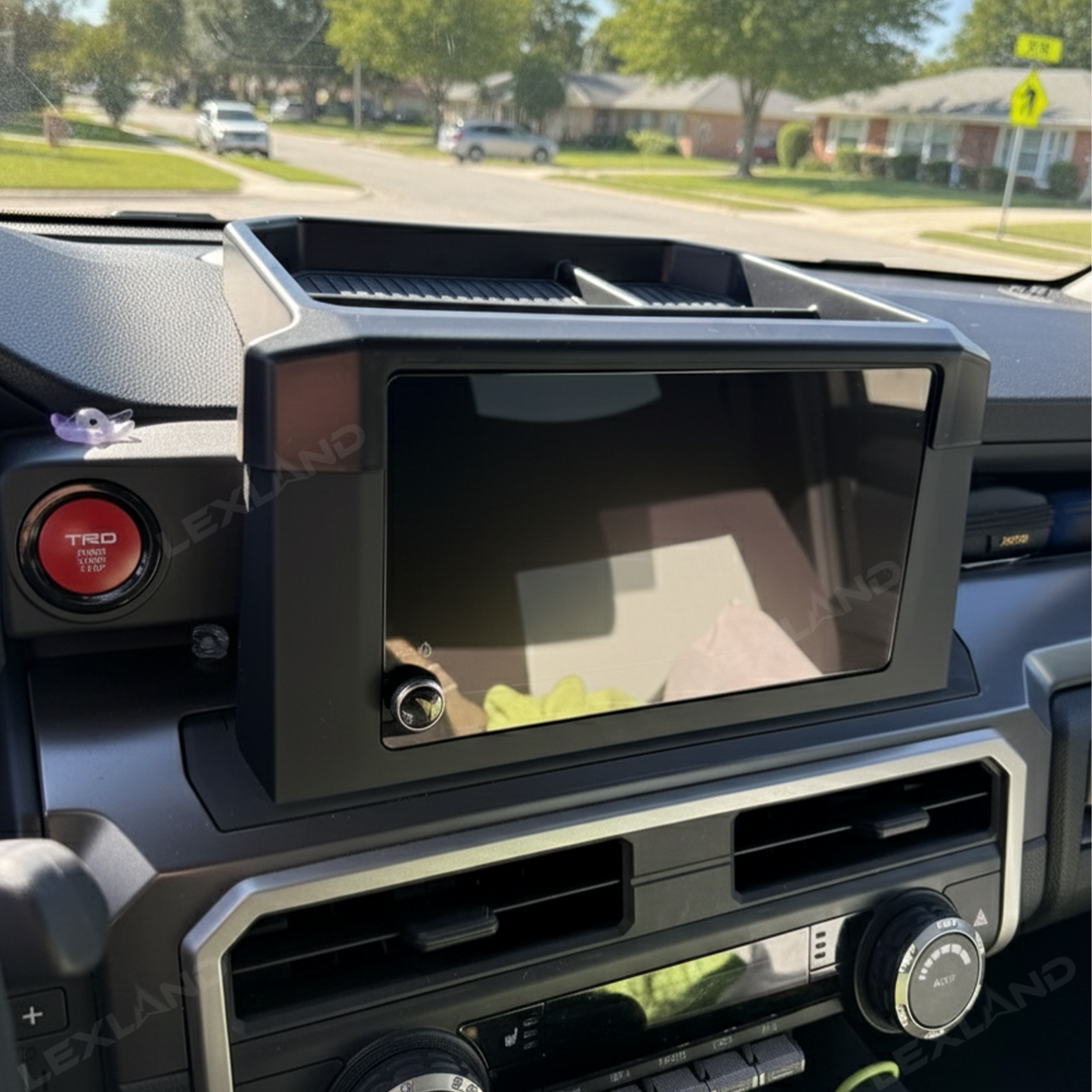 Tacoma/4Runner Dashboard Organizer Tray Behind Screen Interior Dash Storage Box for Toyota