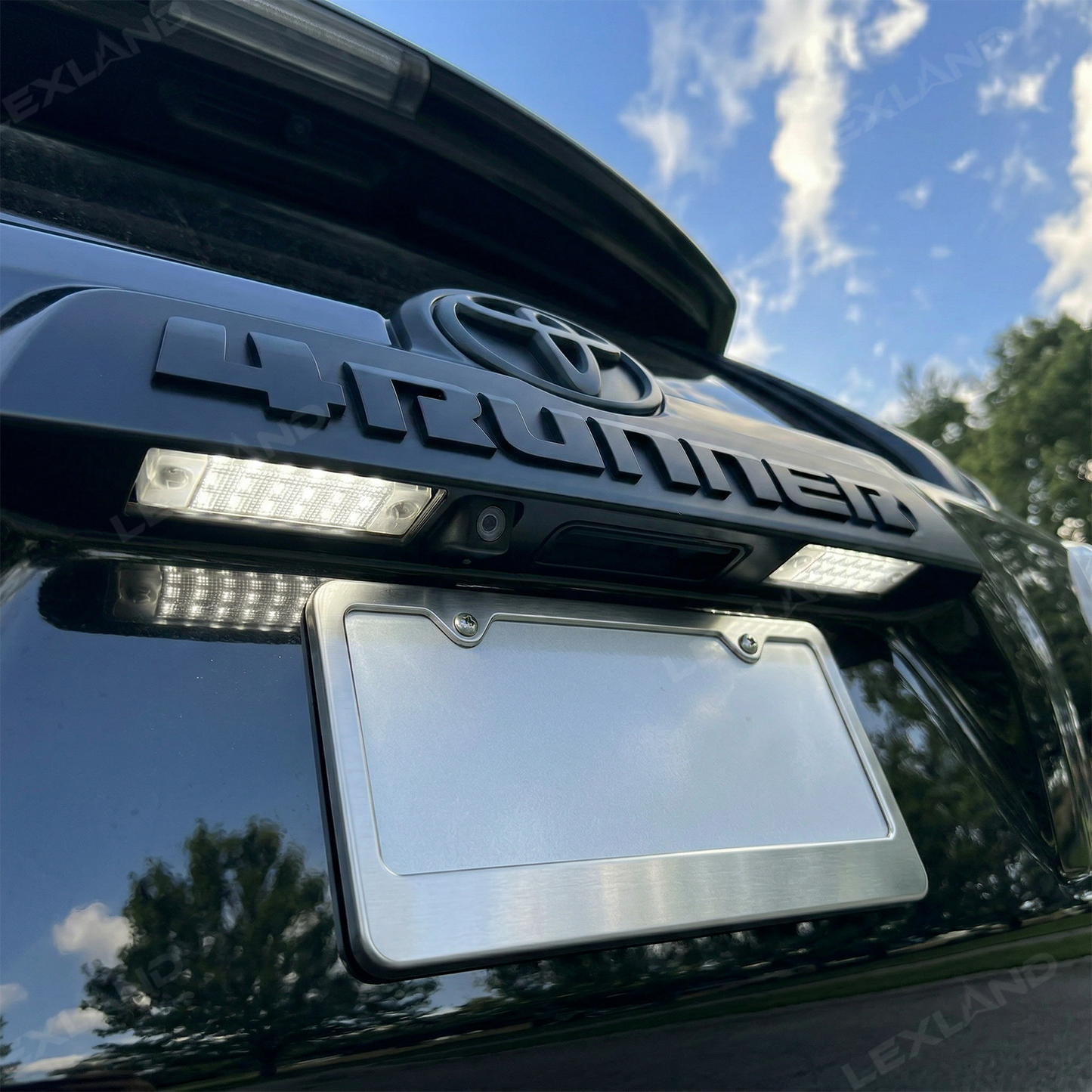 4Runner LED License Plate Light White License Plate Lamp for Toyota