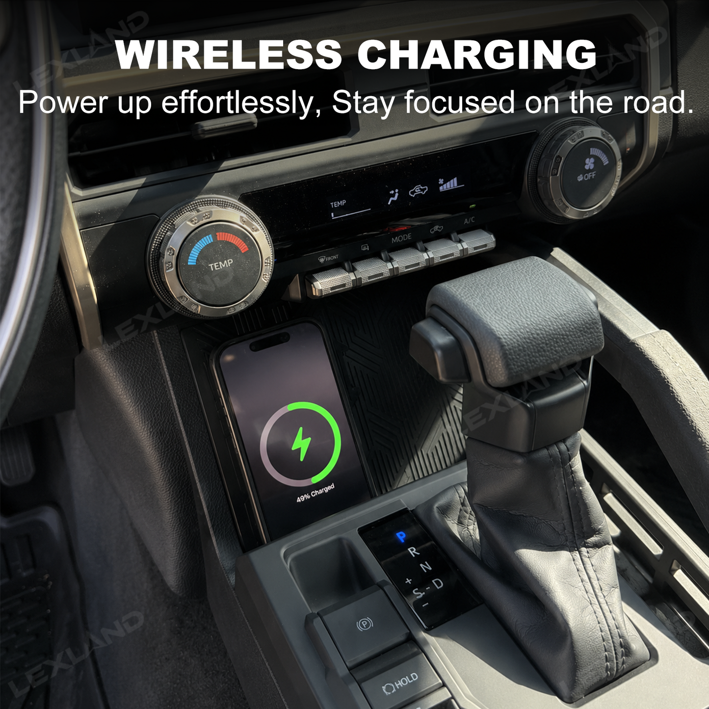Tacoma Magsafe Charger Mount Wireless Charging Stand Charger Holder for Toyota
