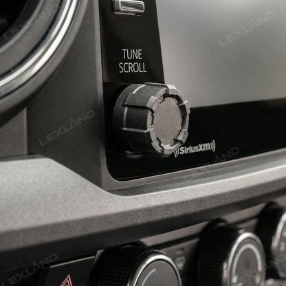 Tacoma 3rd Gen Radio Knobs ABS Volume Knob Replacement Kit 2PCS for Toyota
