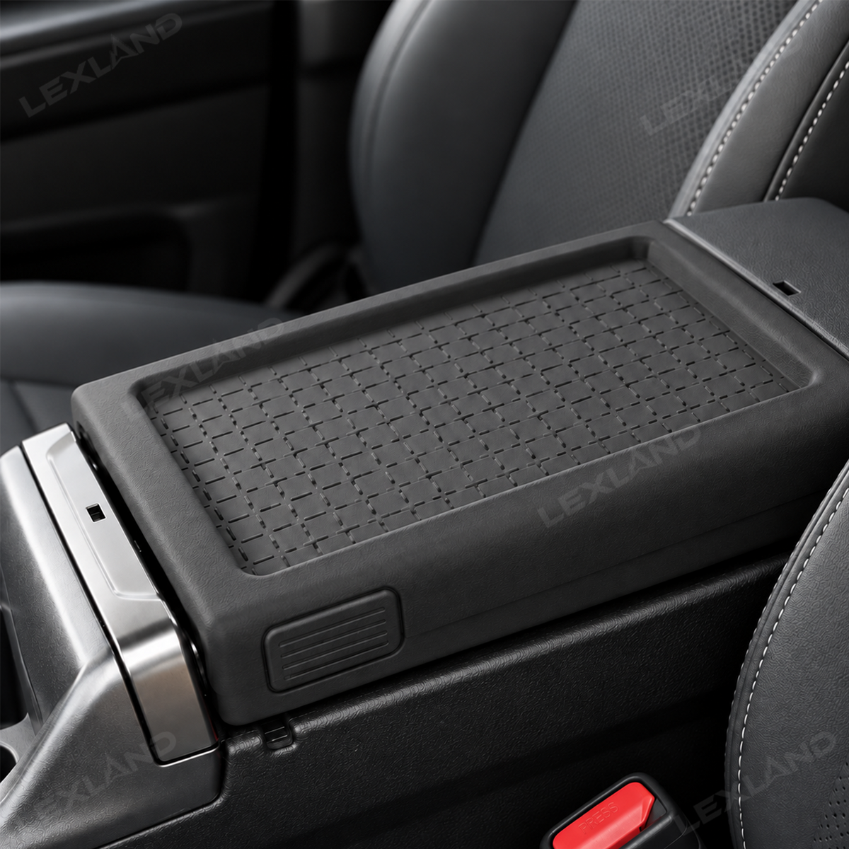 RAV4 Center Console Cover Reversible Silicone Armrest Box Cover Trim Interior Protection for Toyota
