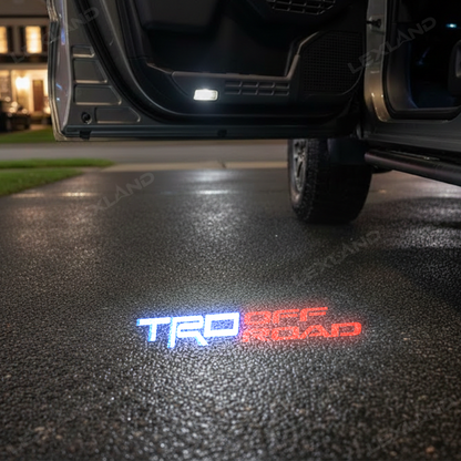 Tacoma/4Runner LED Puddle Lights Front Door Welcome Lights TRD Style Door Projector Lights 2PCS