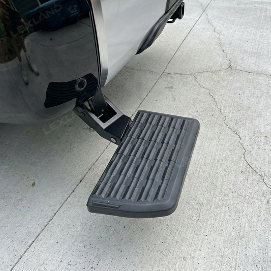 Tundra Rear Bed Step Retractable Aluminum Truck Tailgate Step Folding Bumper Step for Toyota