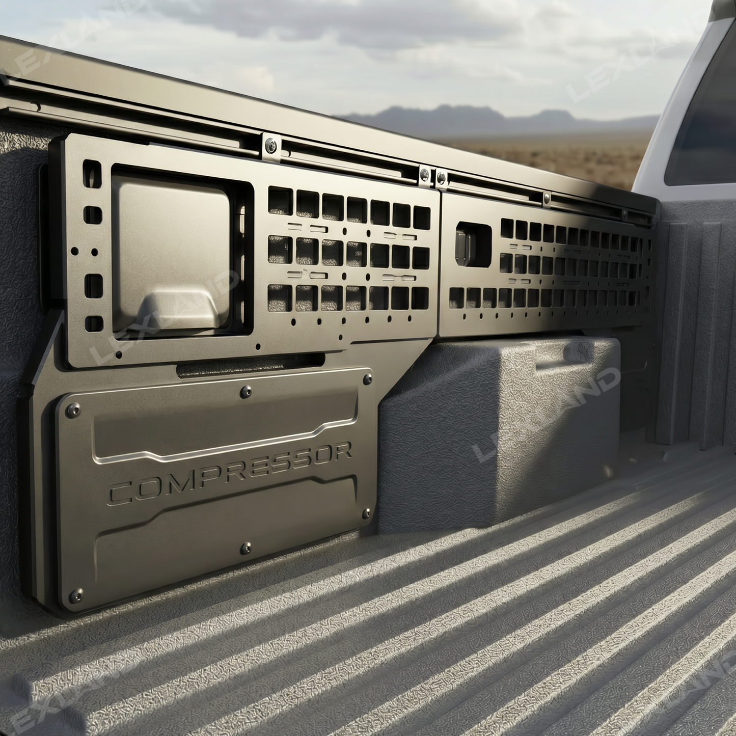 Tacoma Side Bed Molle Panel Truck Bed Organizer for Toyota