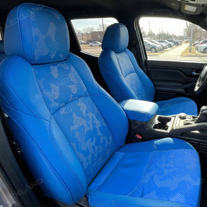 Tacoma Seat Covers Blue Camo Seat Protectors for Toyota