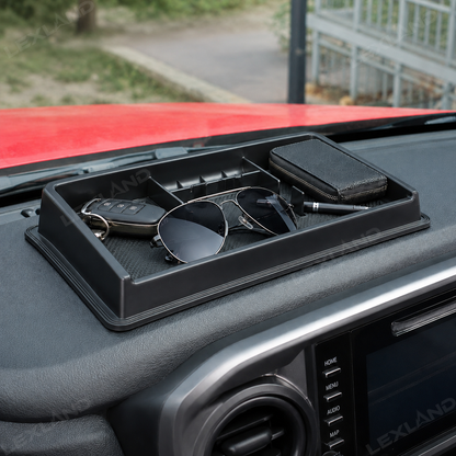 Tacoma Dashboard Organizer Interior Dash Panel Tray Center Console Storage Box for Toyota