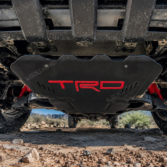 Tacoma Skid Plate with TRD Style Front Engine Undercover Underbody Protection Plate for Toyota