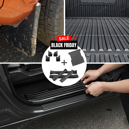 Tacoma Mud Flaps & Door Sill Protector & All-Weather Truck Bed Mat