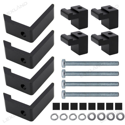 Tacoma/Tundra Truck Mounting Clamps Bed Rail Clamps Cargo Clamps 4PCS for Toyota