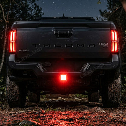 Tacoma Tow Hitch Receiver Brake Tail Light Hitch Mount LED Pod Reverse Kit for Toyota